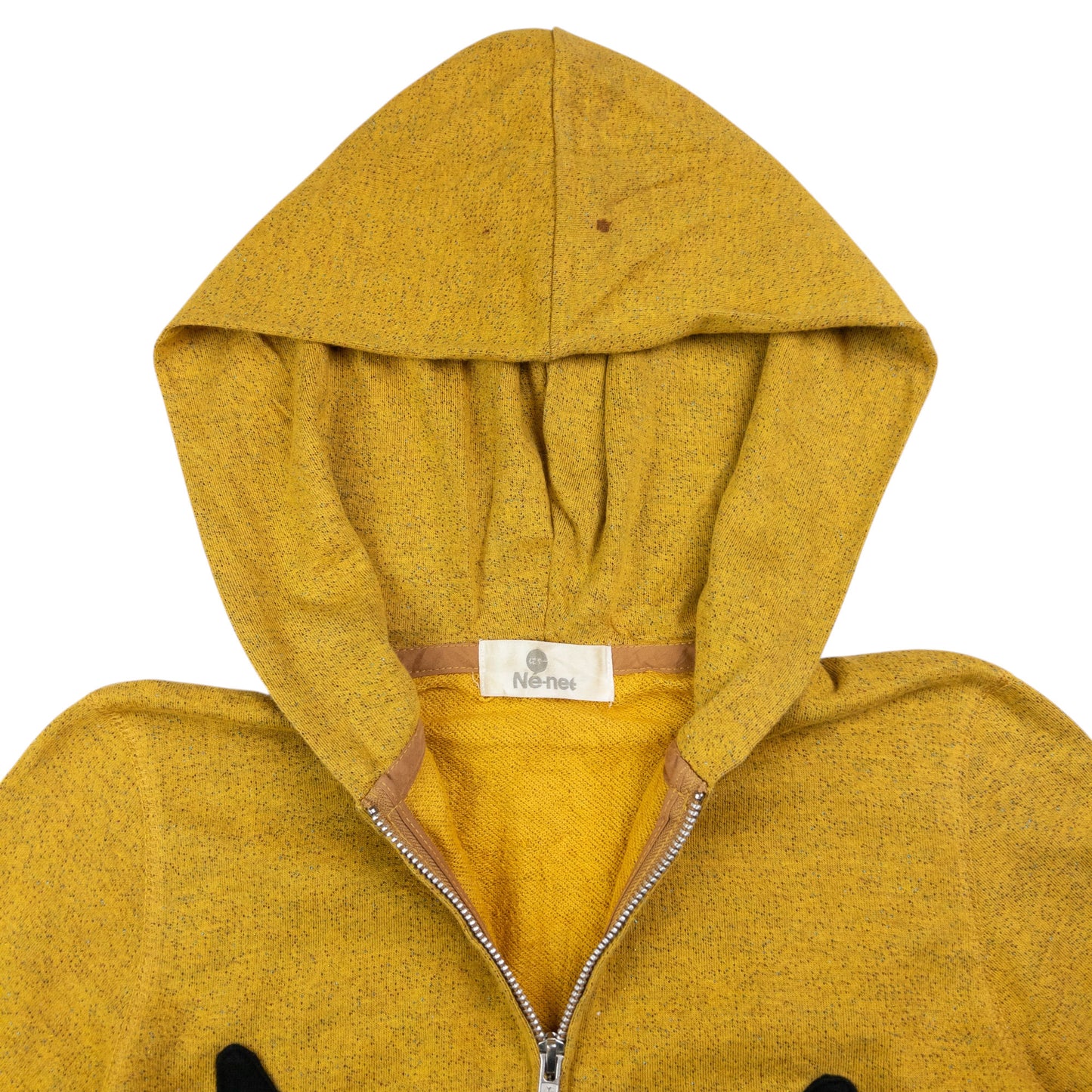 Vintage Ne-Net By Issey Miyake Zip Up Cat Hoodie Womens Size S