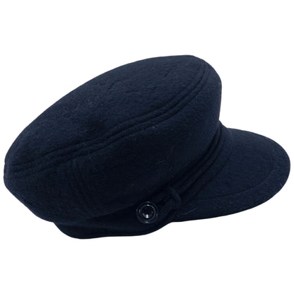 Vintage Burberry Wool Newsboy Hat Size M