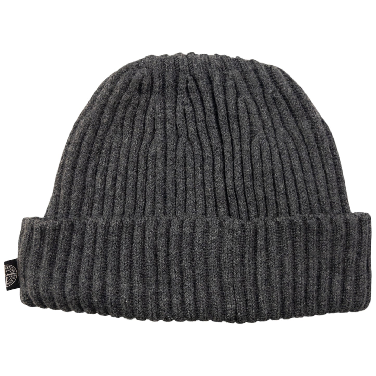 Vintage Stone Island Ribbed Knit Beanie Hat