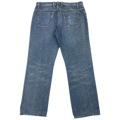 Vintage 2000s Gucci Denim Jeans in blue (cotton), photo 3