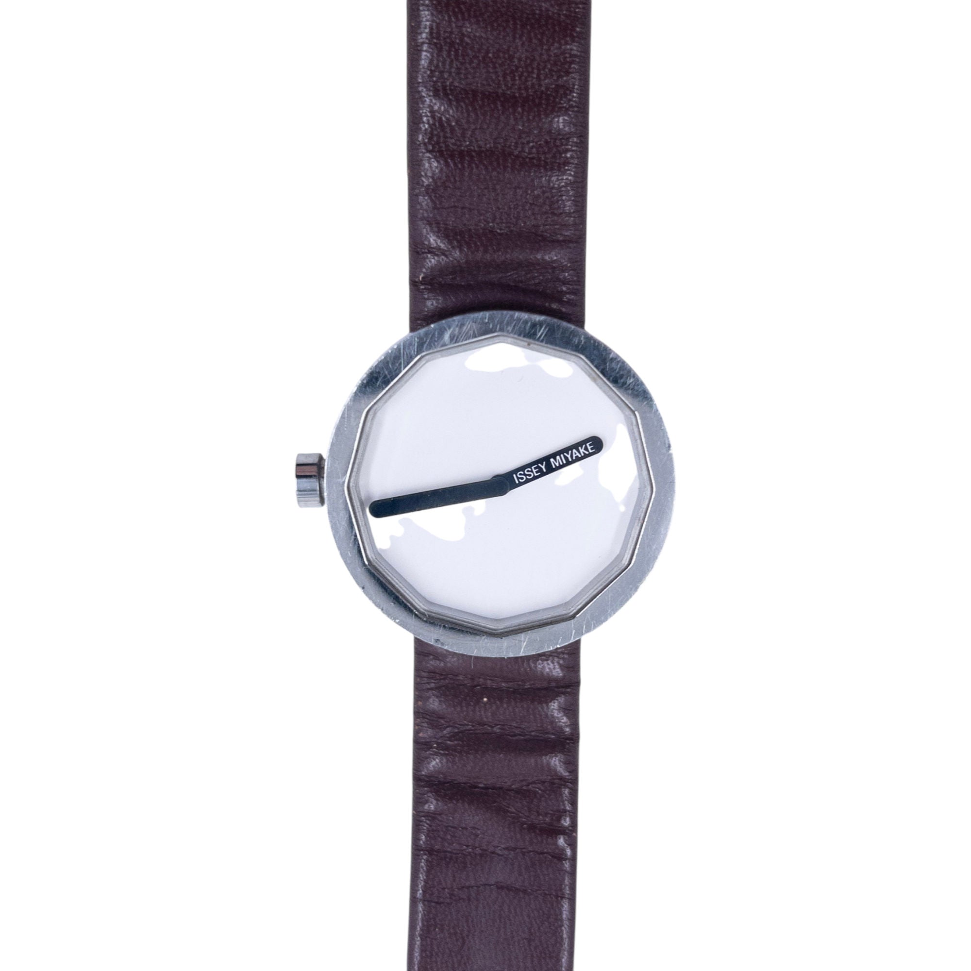 Vintage Issey Miyake Twelve Leather Watch