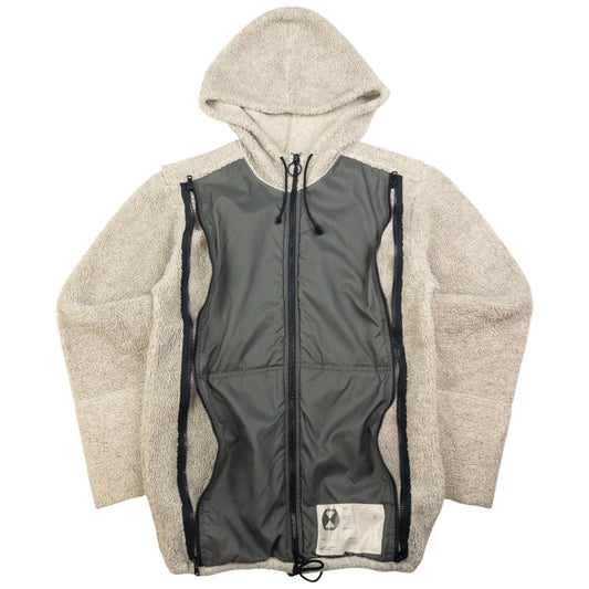 Vintage Final Home By Issey Miyake Zip Up Fleece Jacket Size S