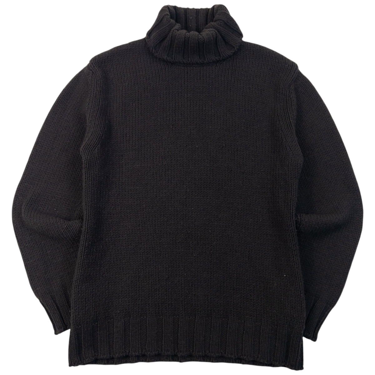 Vintage 2000s Dolce & Gabbana Ribbed Knit Turtleneck Jumper Size S