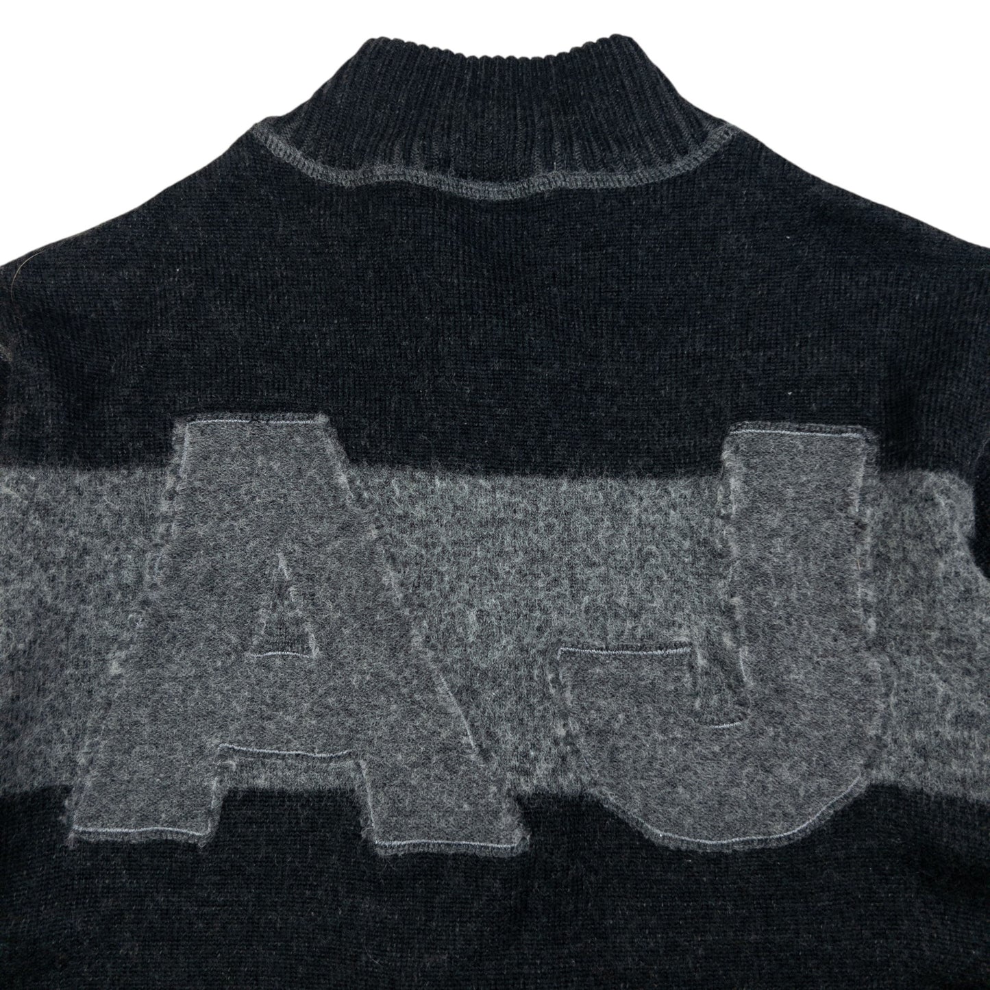 Vintage Armani Jeans Zip Up Jumper Size XS