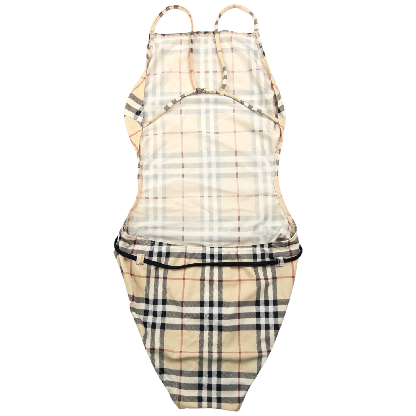Vintage Burberry Nova Check Swimming Costume Womens Size L