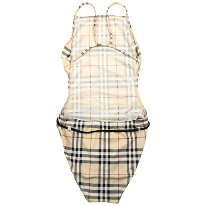 Vintage Burberry Nova Check Swimming Costume Womens Size L