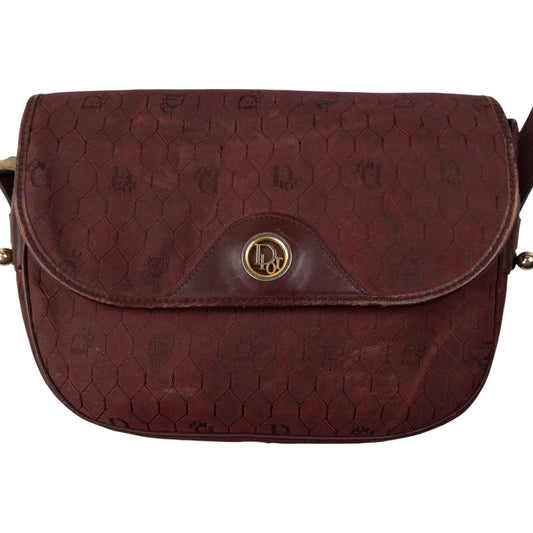Vintage Dior Monogram Crossbody Bag
