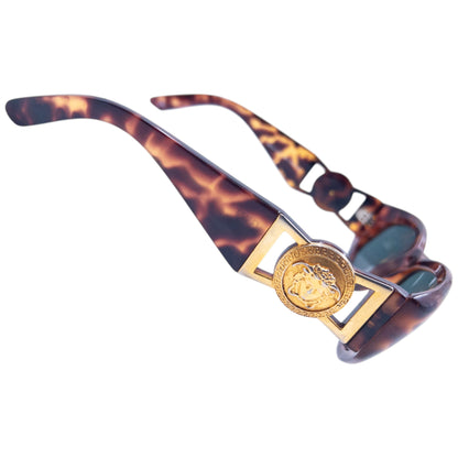 Vintage 1996 Gianni Versace Tortoise Shell Sunglasses