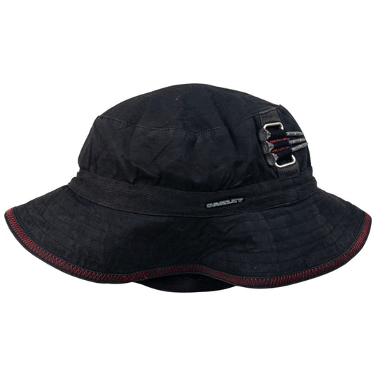 Vintage Oakley Gold Tee Buckle Bucket Hat