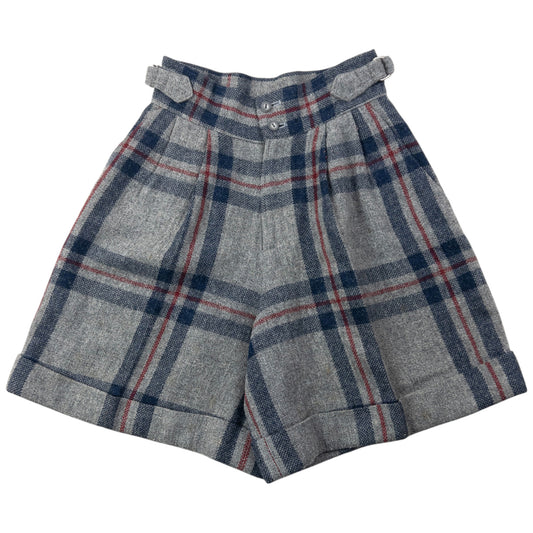 Vintage 90s Hai Sporting Gear By Issey Miyake Pleated Wool Shorts Womens Size W24