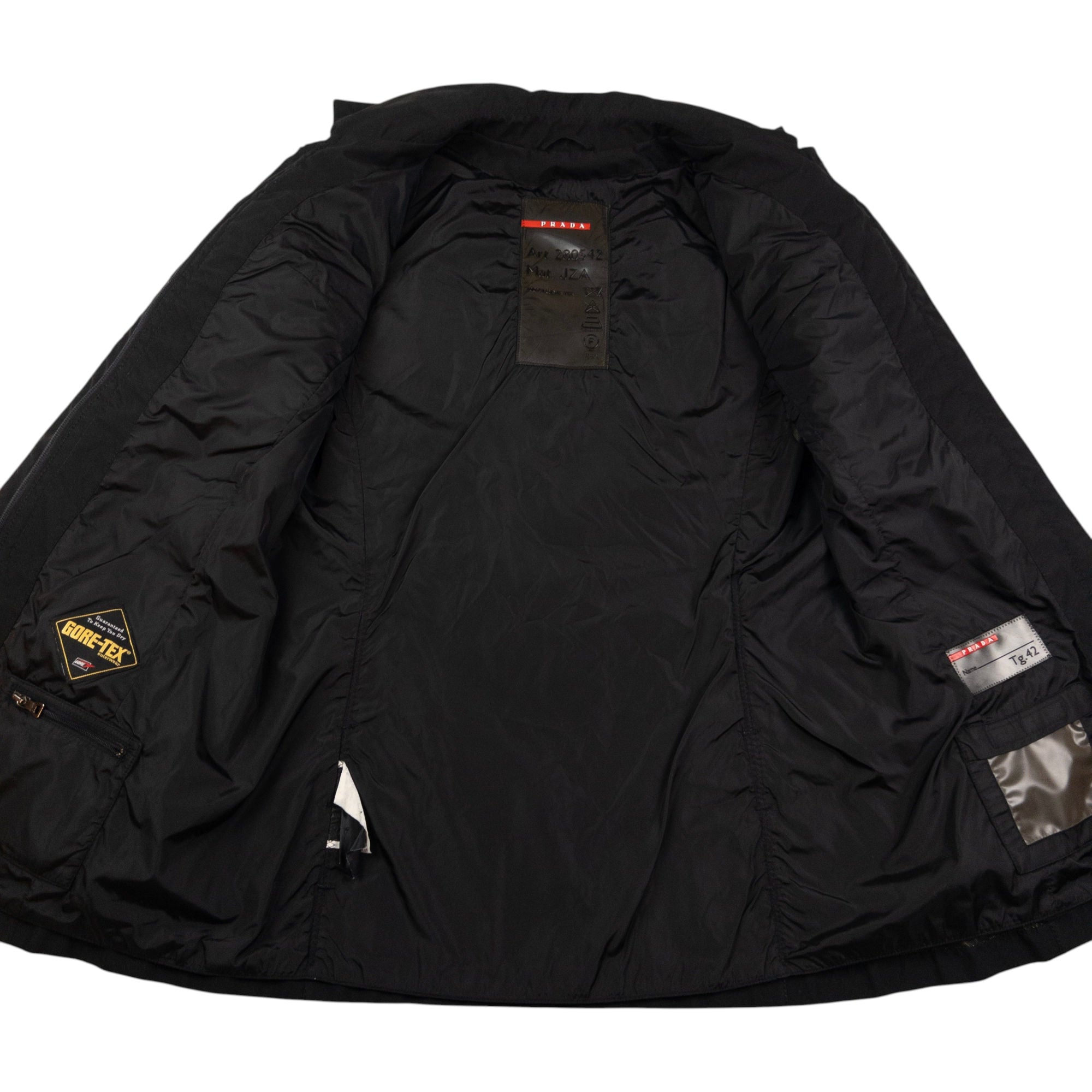 Vintage Prada Sport Goretex Zip Up Jacket Womens Size M