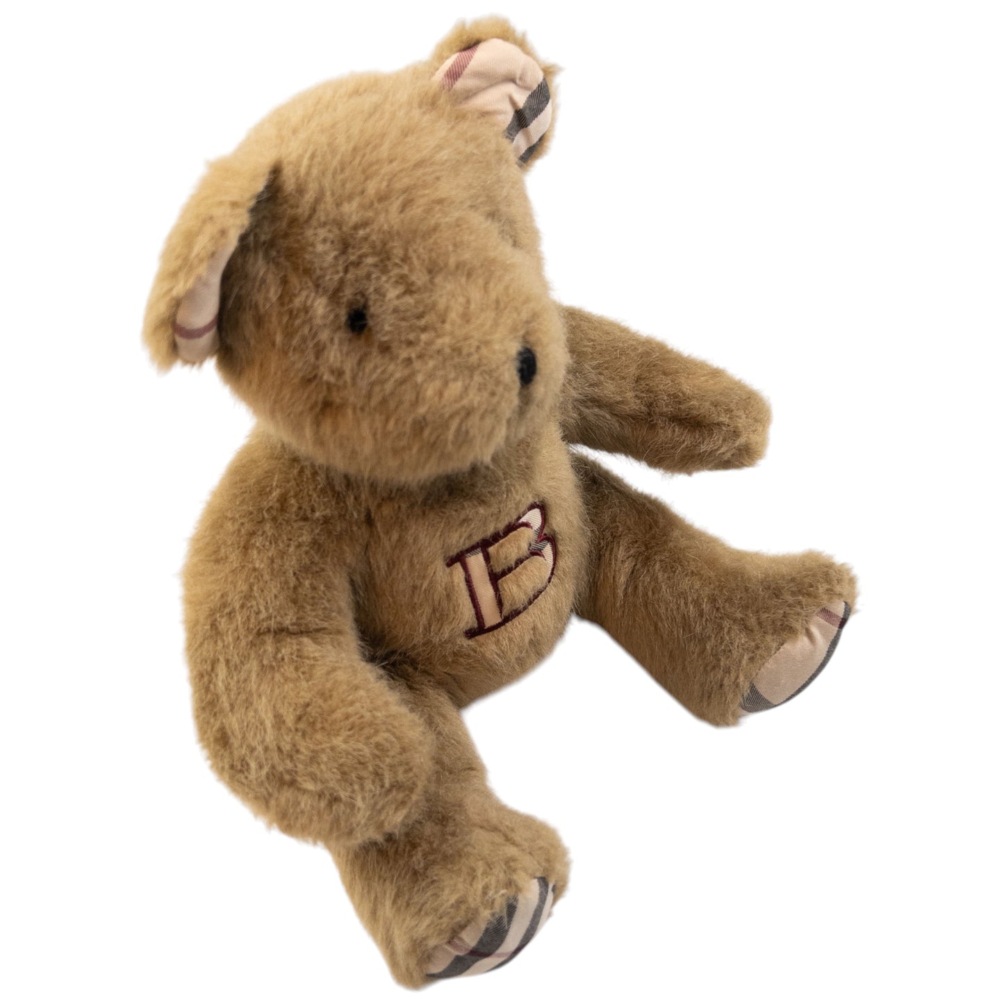 Vintage Burberry Nova Check Teddy Bear