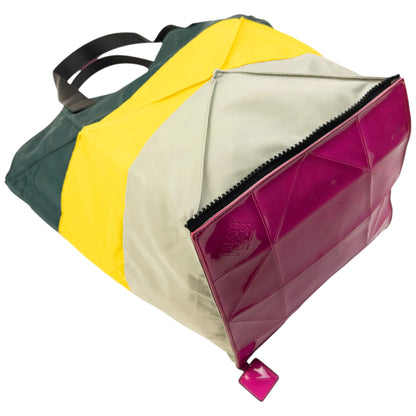 Vintage 2000s Pleats Please By Issey Miyake Packable Tote Handbag