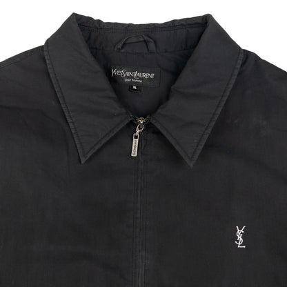 Vintage YSL Yves Saint Laurent Padded Zip Up Jacket Size XL