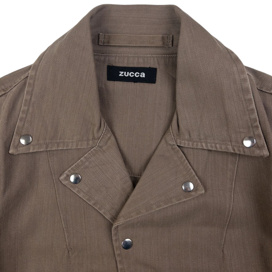 Vintage Cabane De Zucca By Issey Miyake Cropped Jacket Womens Size S