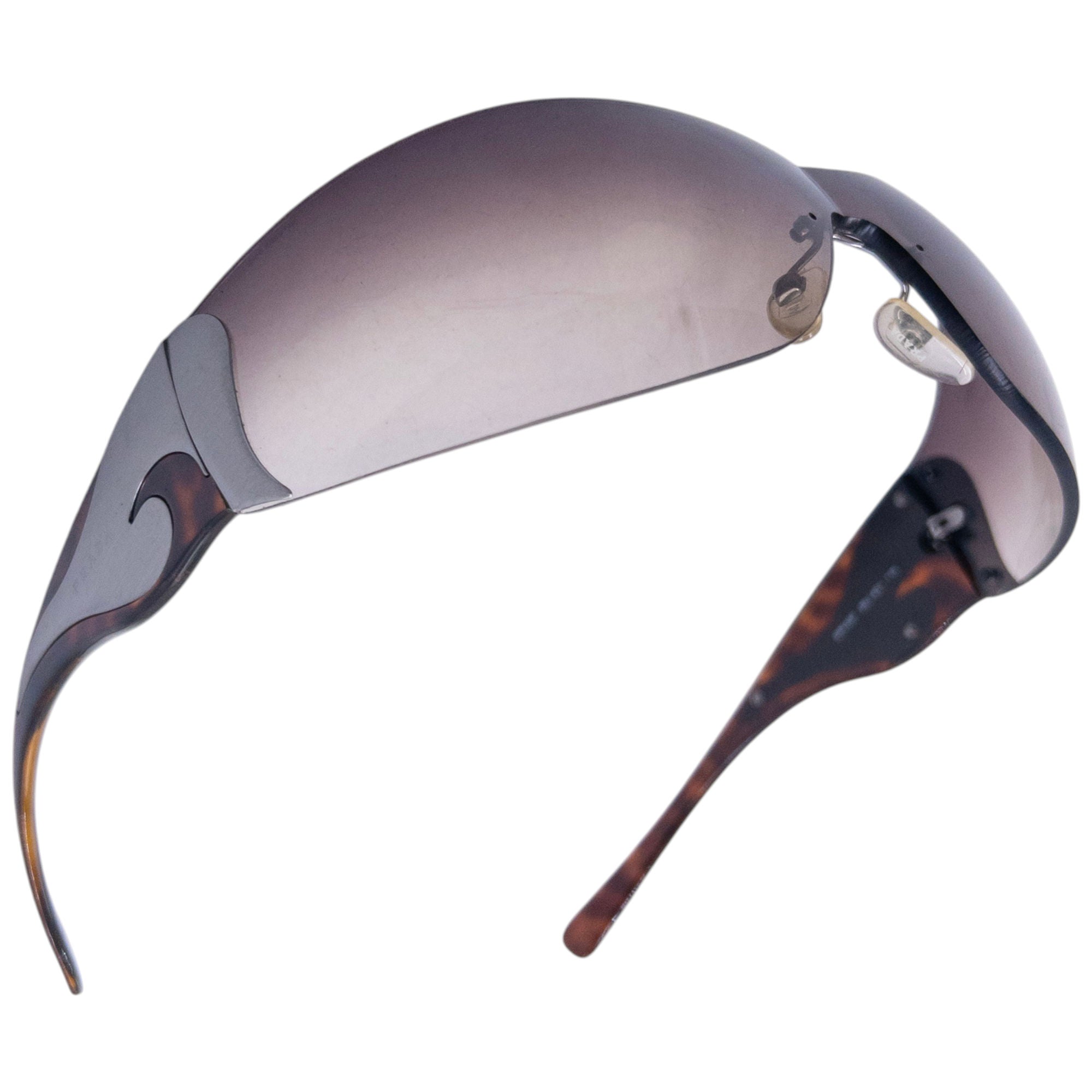 Vintage Prada Swirl Tortoise Shell Sunglasses