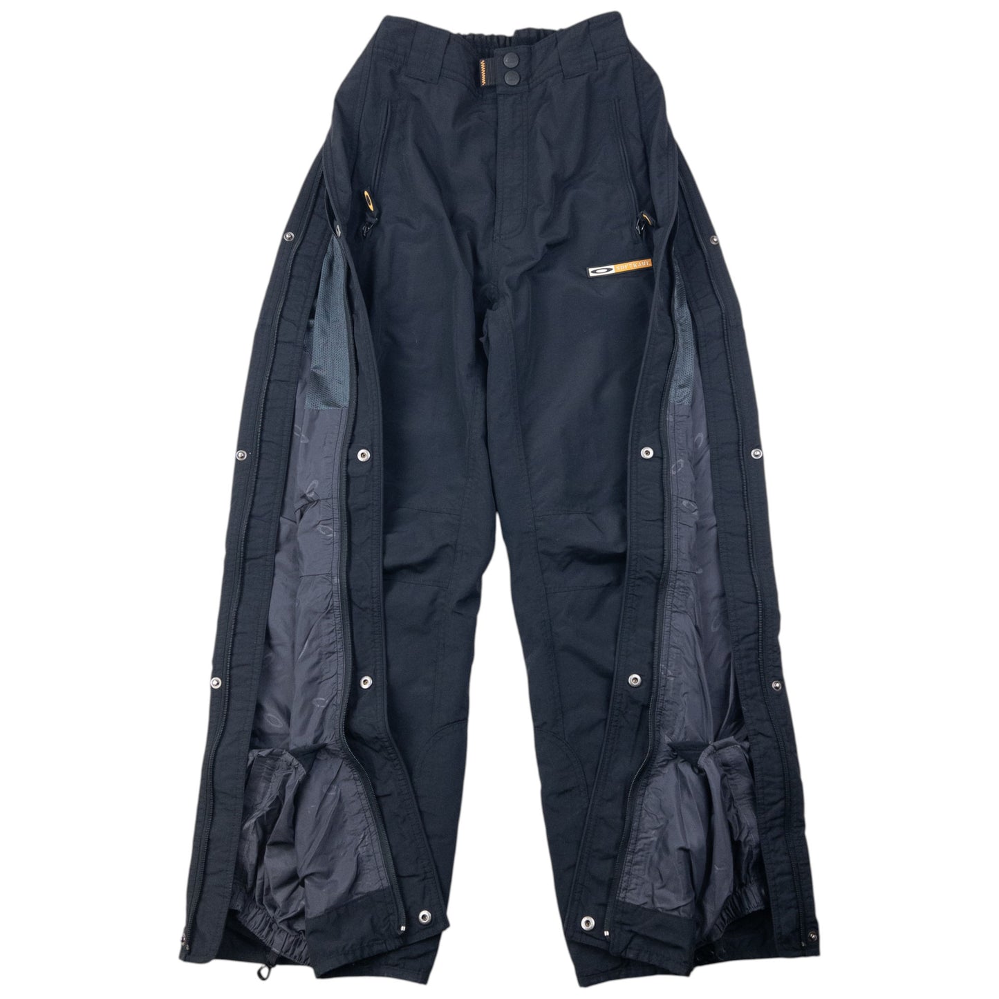 Vintage Oakley Full Zip Snowboarding Trousers Size S