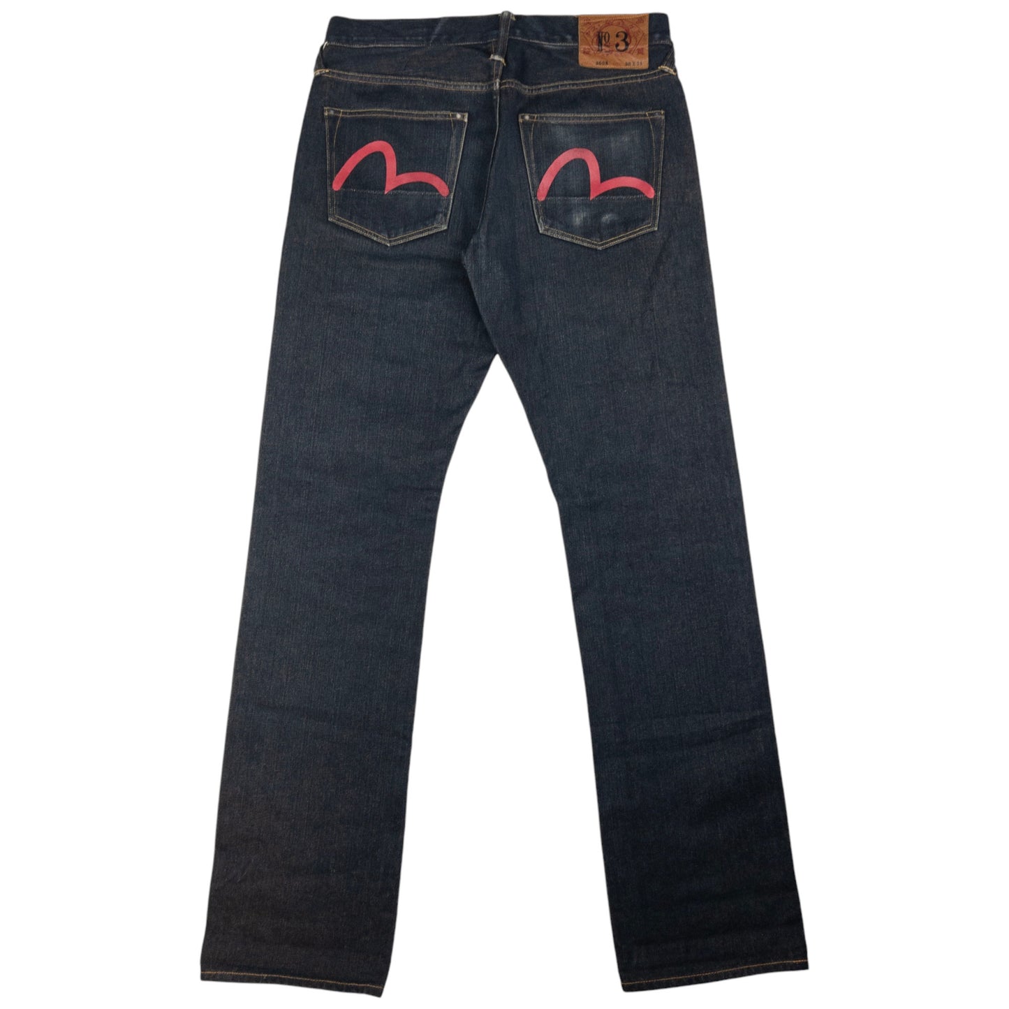 Vintage Evisu Double Gull Japanese Denim Jeans Size W30