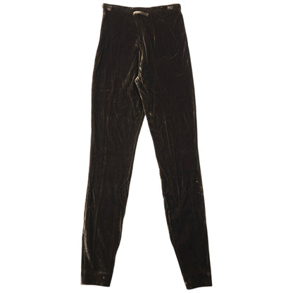 Vintage 90s Jean Paul Gaultier Femme Velour Trousers Womens Size W24