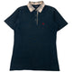 Vintage 2000s Burberry Nova Check Collar Polo Shirt Womens Size S