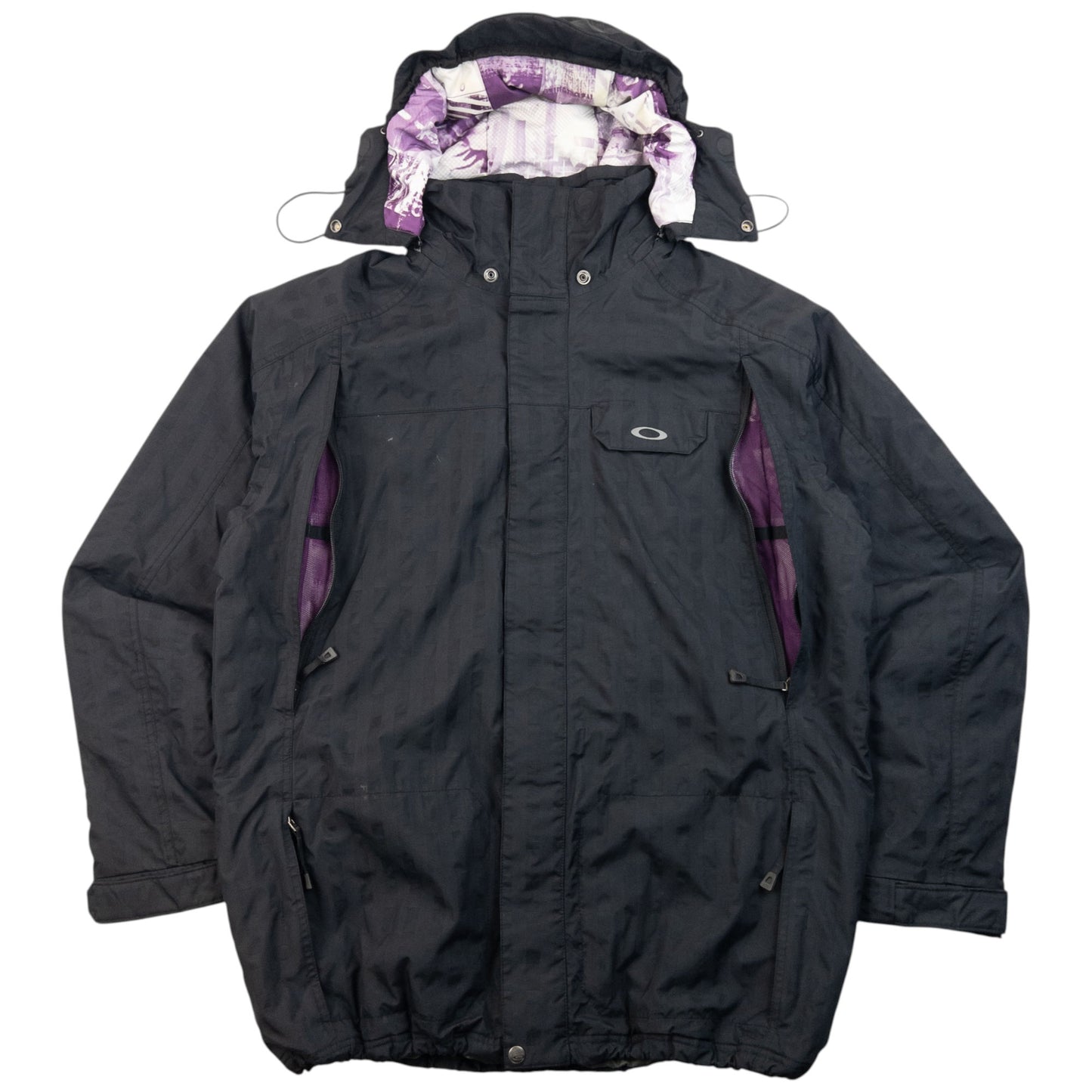 Vintage 2000s Oakley Zip Up Snowboarding Jacket Size XL