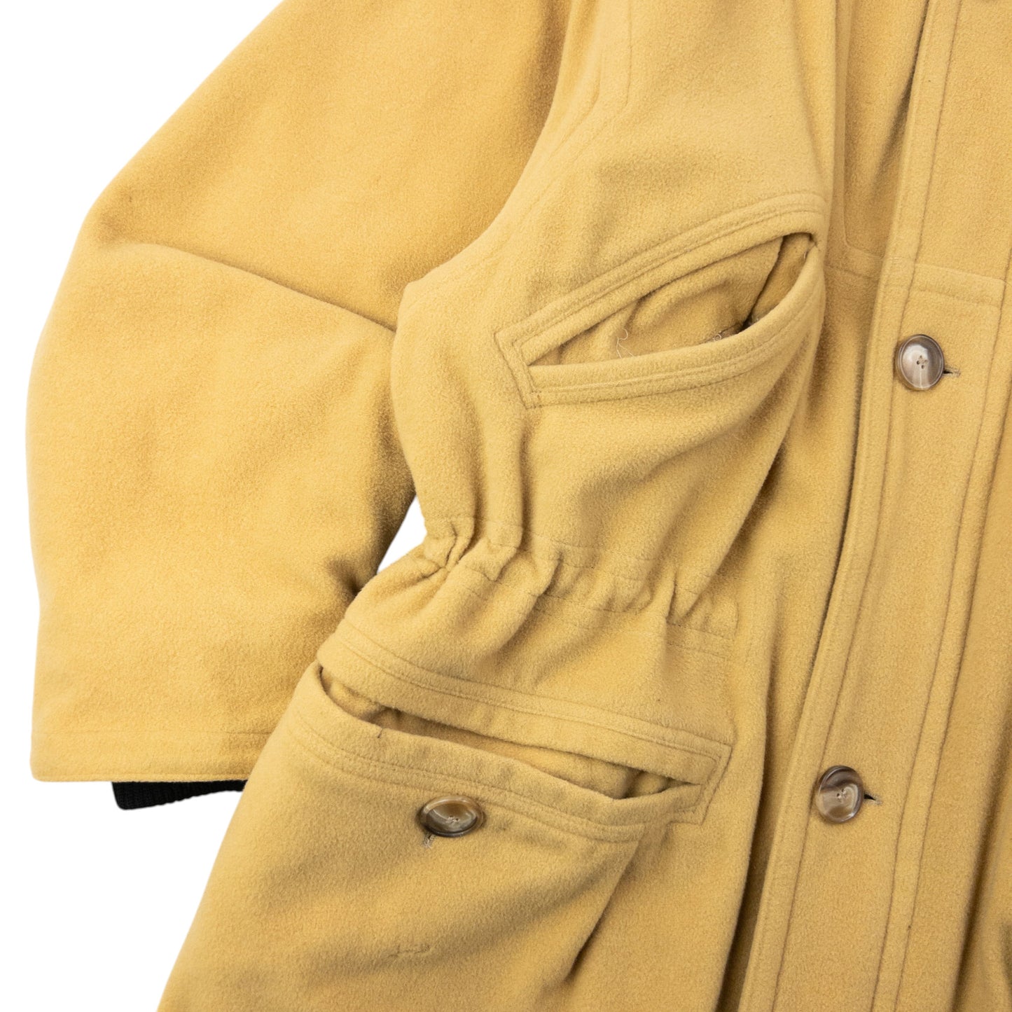 Vintage 90s Hugo Boss Zip Up Cashmere Jacket Size XL