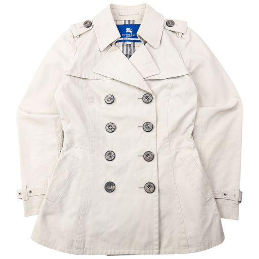 Vintage 2000s Burberry Blue Label Nova Check Lined Jacket Womens Size S