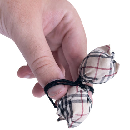 Vintage 2000s Burberry Nova Check Bobble Hair Ties