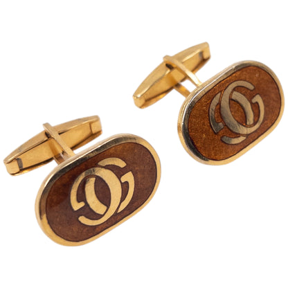 Vintage 90s Gucci Logo Cufflinks