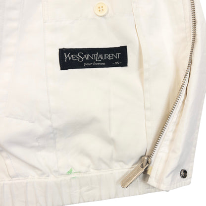 Vintage 90s YSL Yves Saint Laurent Harrington Jacket Size XS