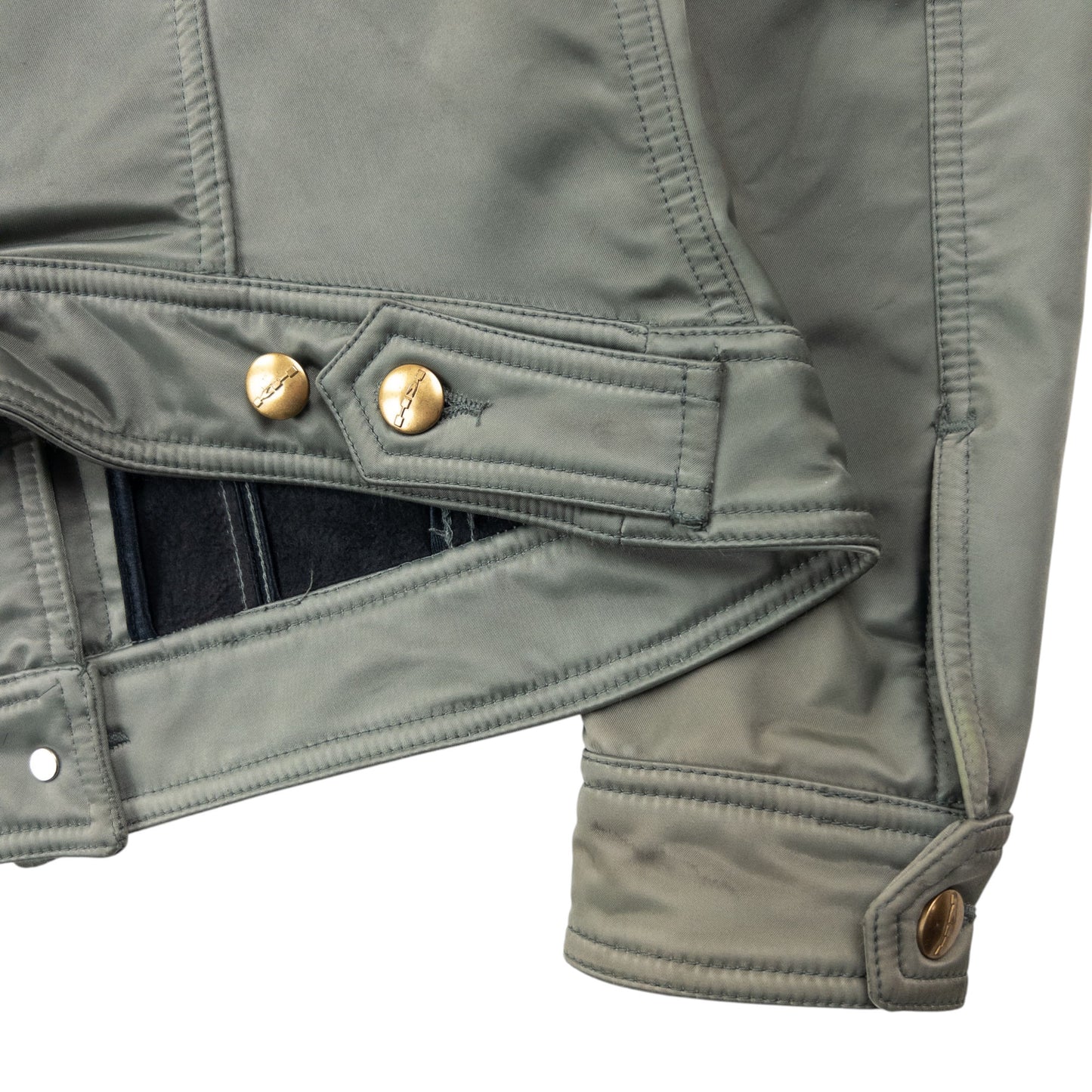 Vintage Katharine Hamnett Cropped Button Up Jacket Womens Size S