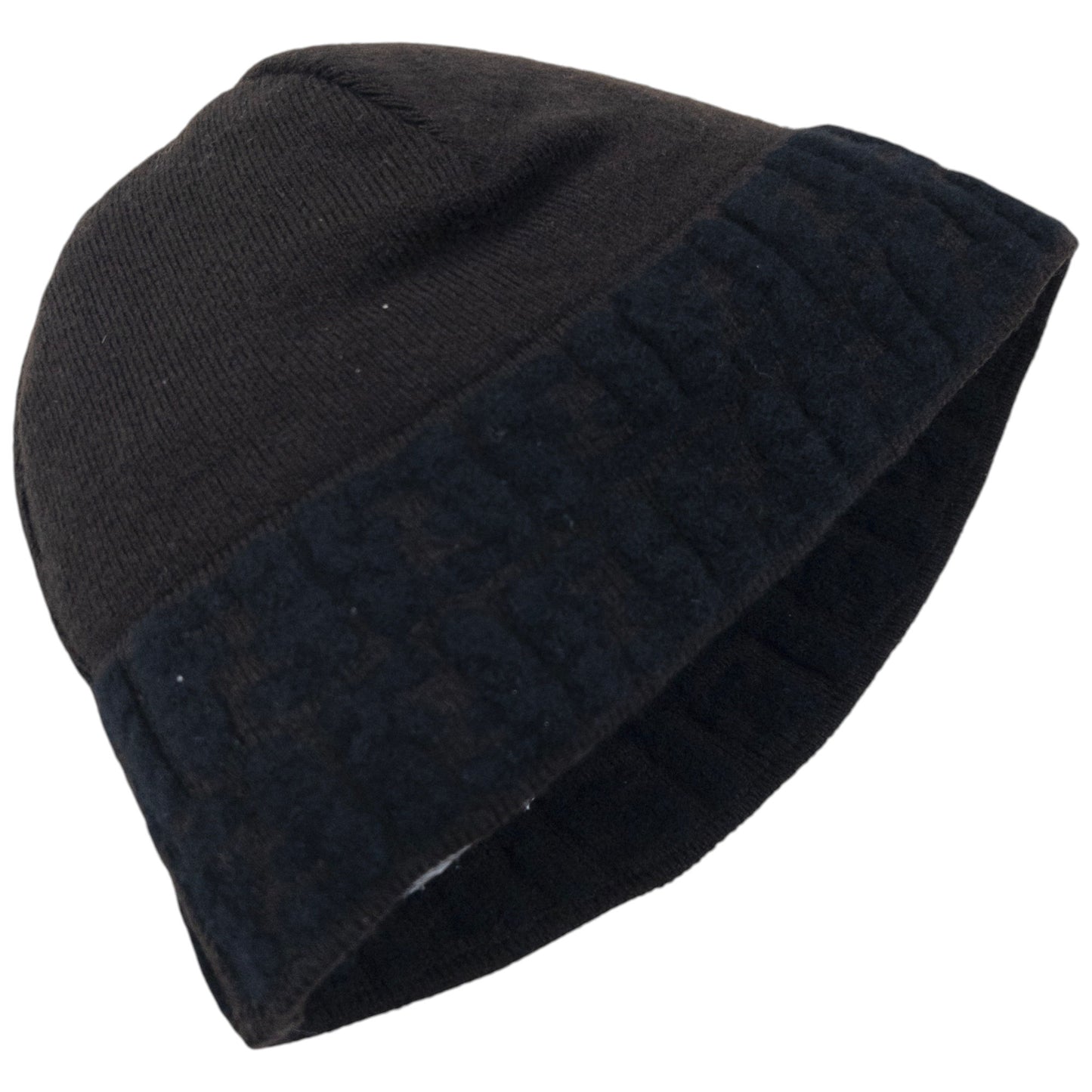 Vintage Fendi Monogram Wool Beanie Hat