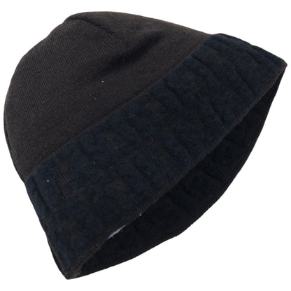 Vintage Fendi Monogram Wool Beanie Hat