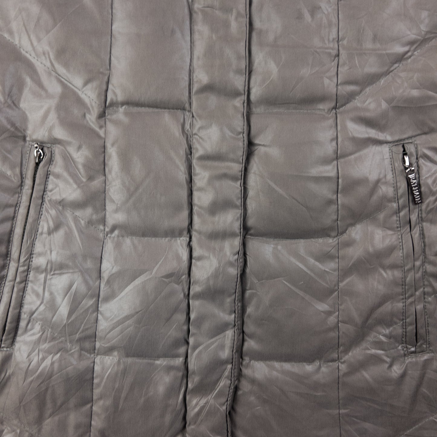 Vintage 90s Balmain Zip Up Padded Rain Jacket Size M