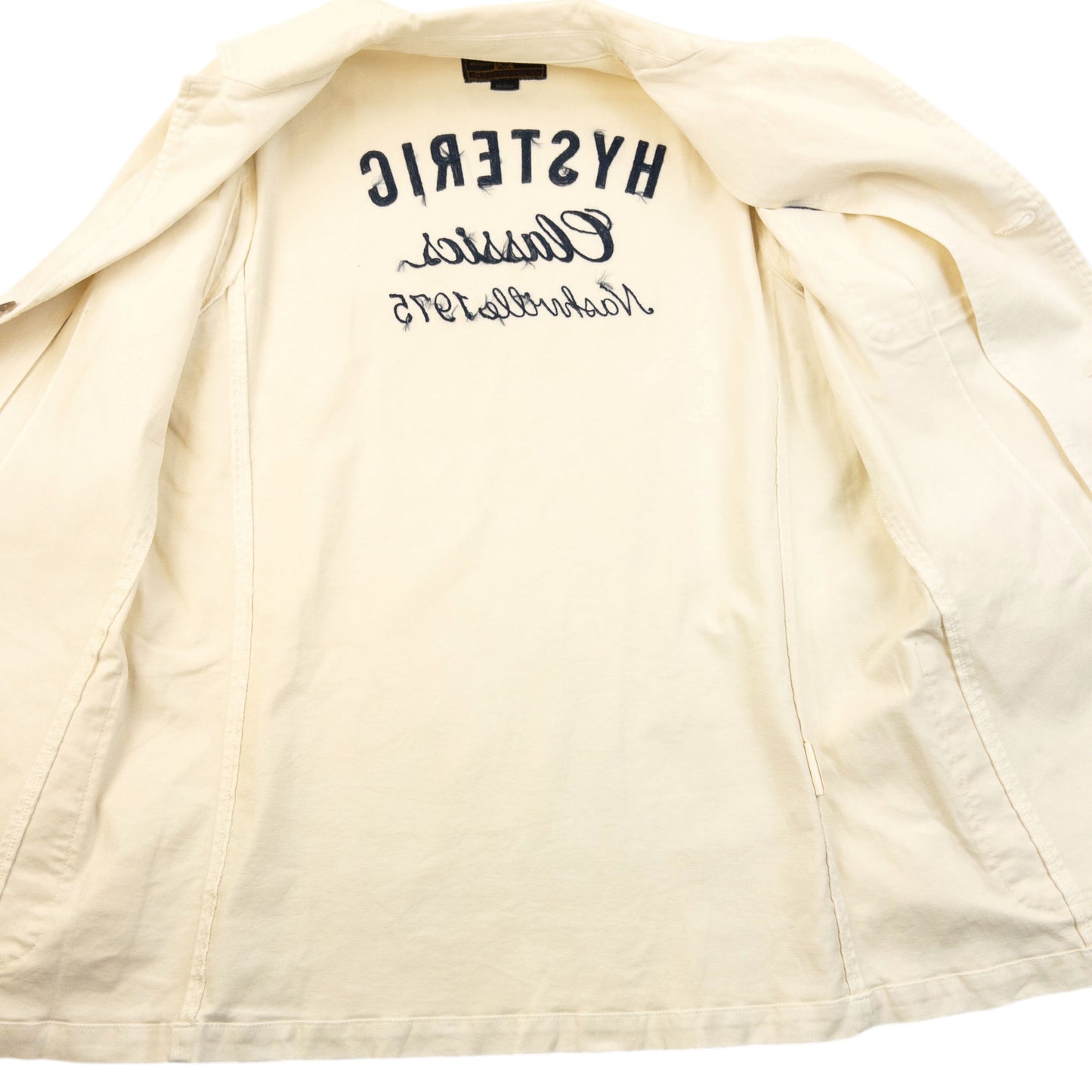 Vintage 2000s Hysteric Glamour Embroidered Button Up Jacket SAMPLE Size M