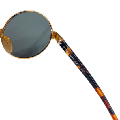 Vintage 90s Fendi Tortoise Shell Sunglasses, photo 6