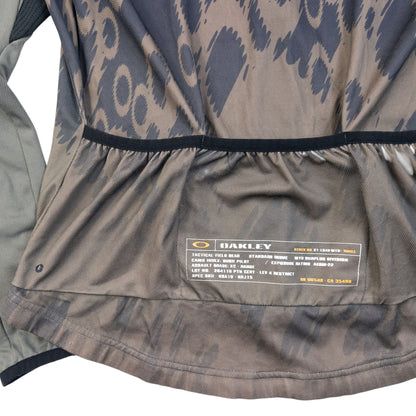 Vintage 90s Oakley Zip Up Athletic Jacket in grey, photo 5