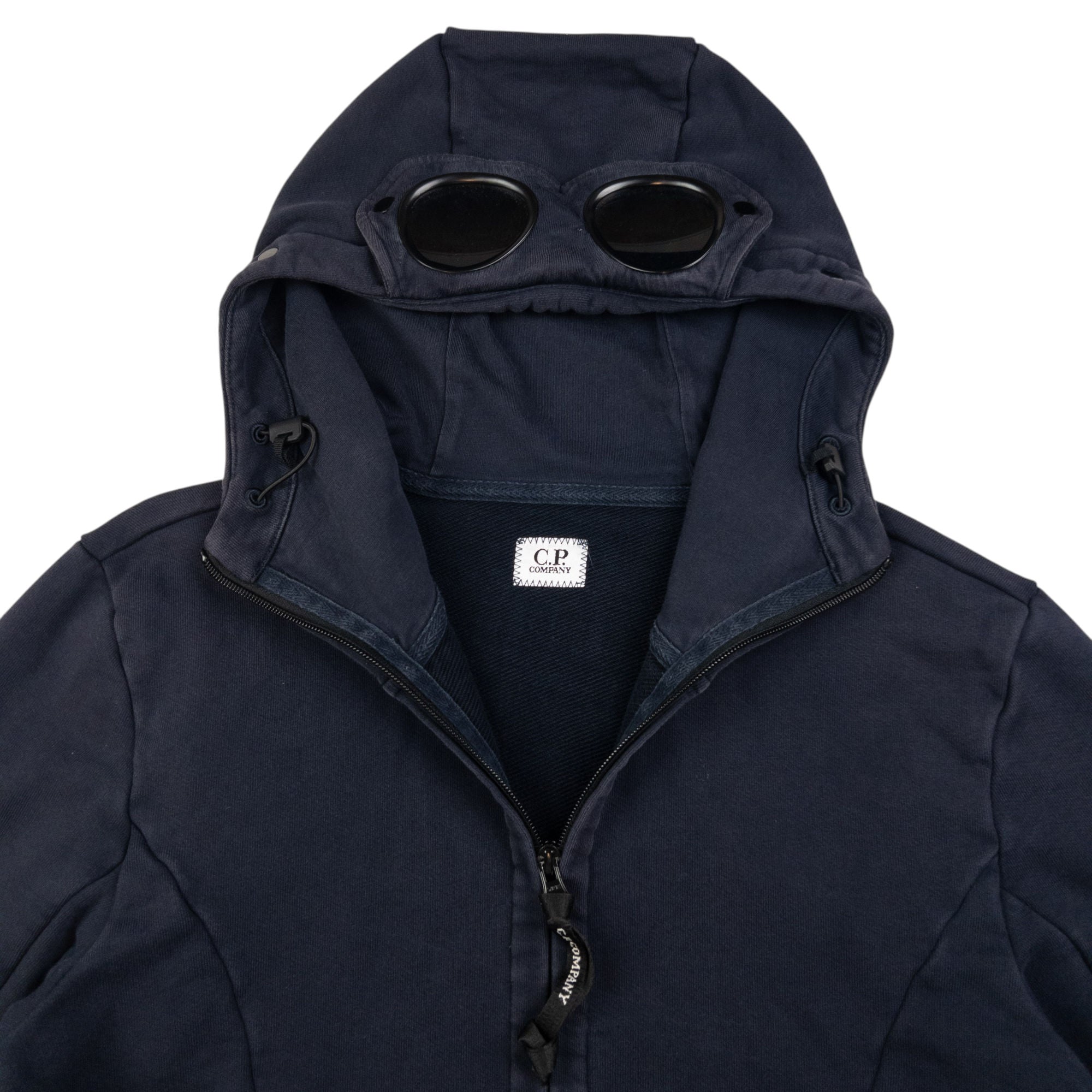 Vintage CP Company Goggle Hood Zip Up Hoodie Size S