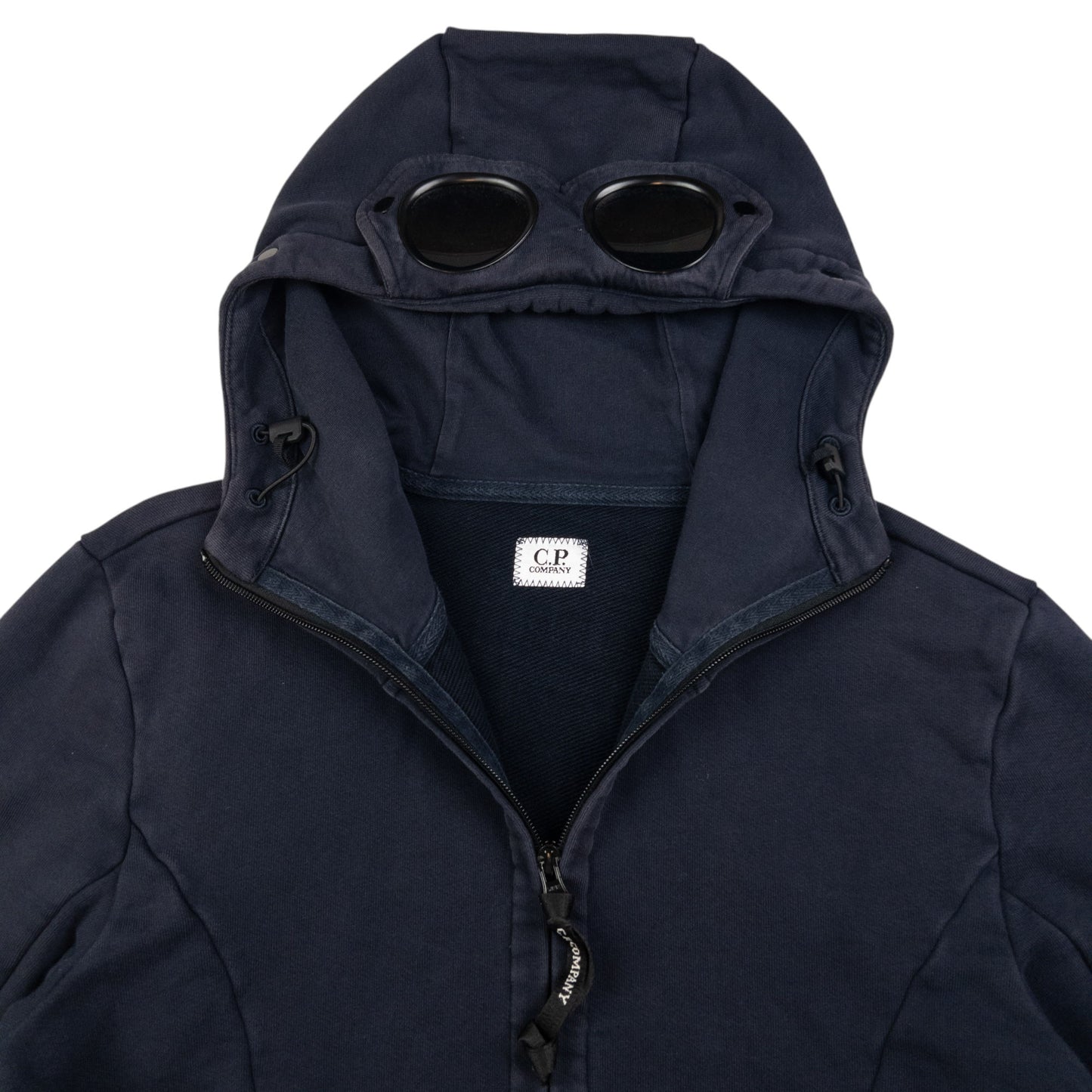 Vintage CP Company Goggle Hood Zip Up Hoodie Size S