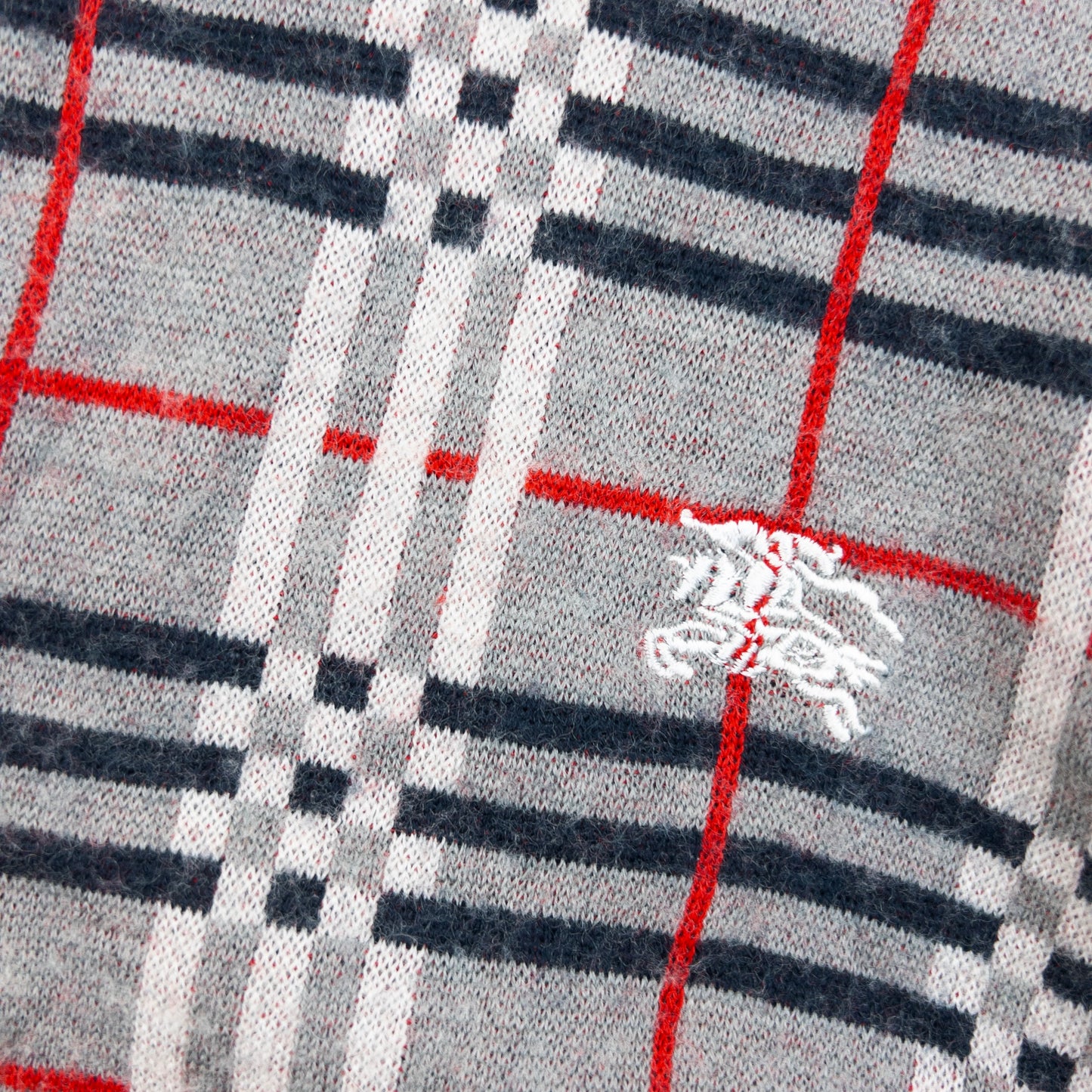 Vintage 90s Burberry Nova Check Jumper Womens Size M