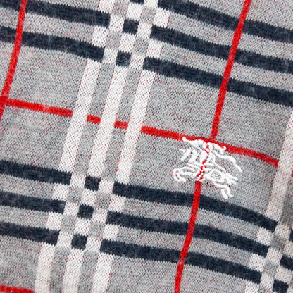 Vintage 90s Burberry Nova Check Jumper Womens Size M