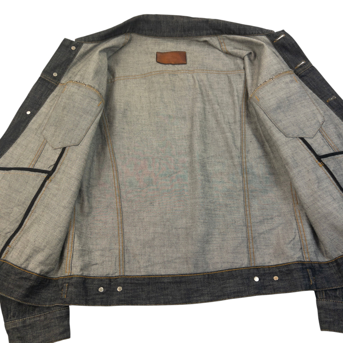 Vintage 2000s Gucci By Tom Ford Button Up Denim Jacket Size M
