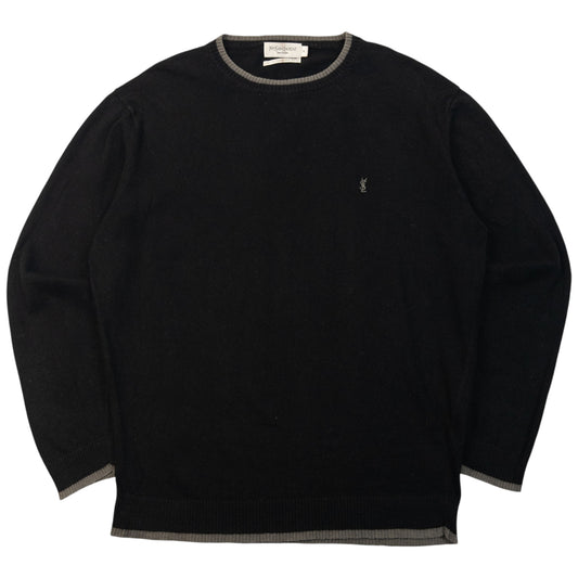 Vintage 2000s YSL Yves Saint Laurent Cashmere Jumper Size M