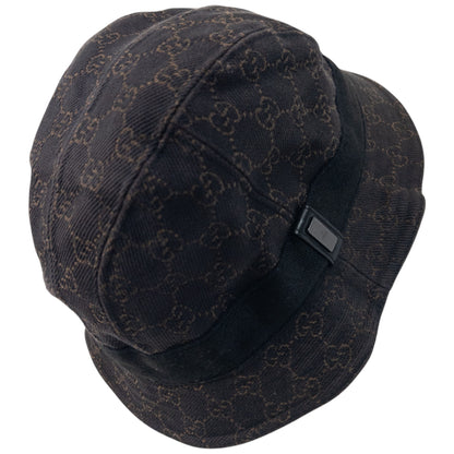 Vintage 2000s Gucci Monogram Bucket Hat Size M