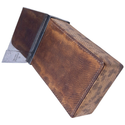 Vintage 2000s Gucci Snakeskin Cigarette Case