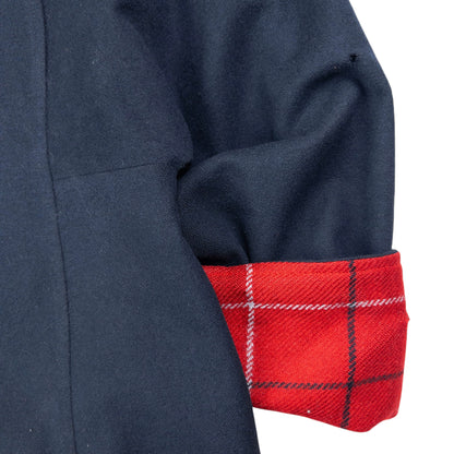 Vintage 90s Burberry Nova Check Lined Wool Jacket Size M