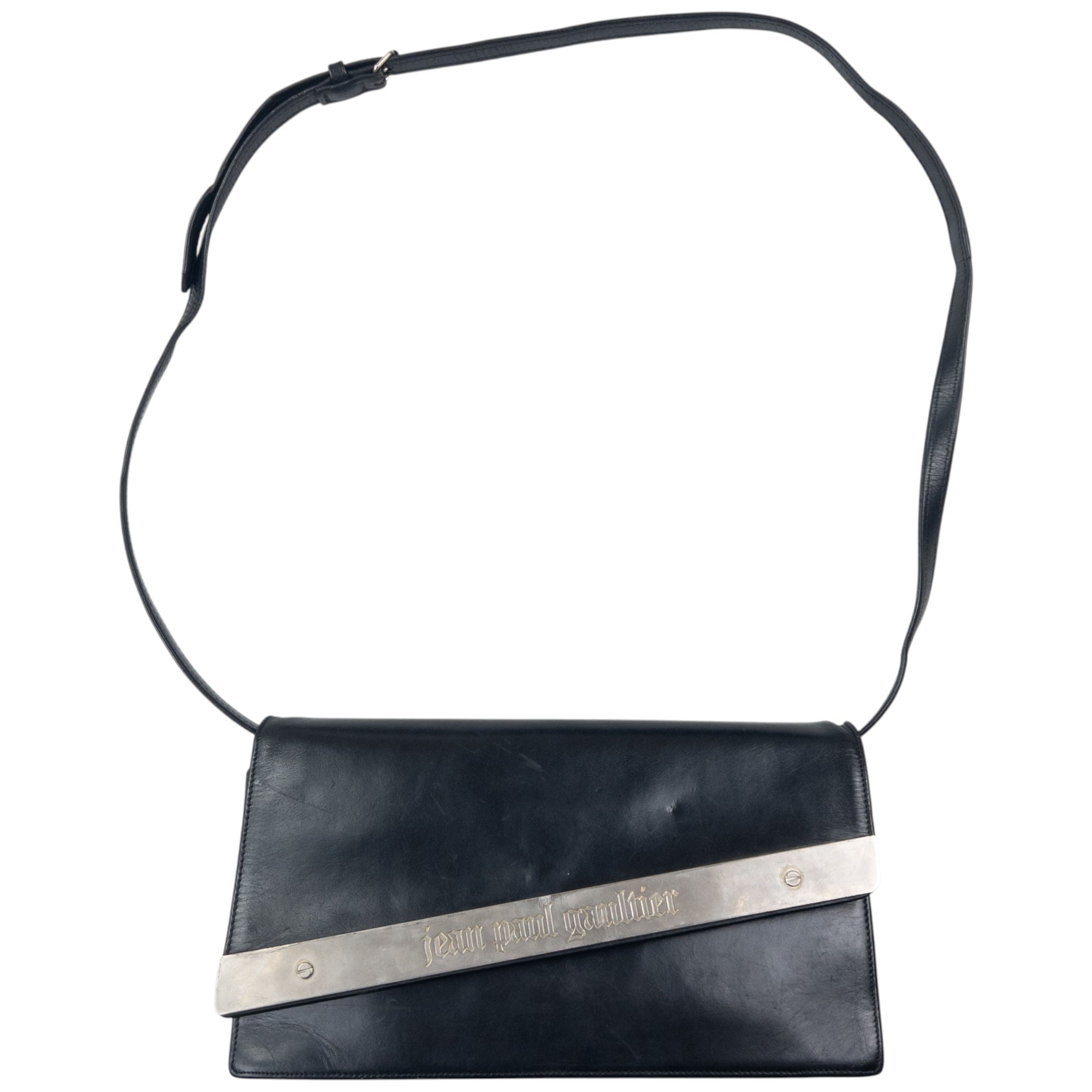 Vintage Jean Paul Gaultier Embossed Crossbody Bag