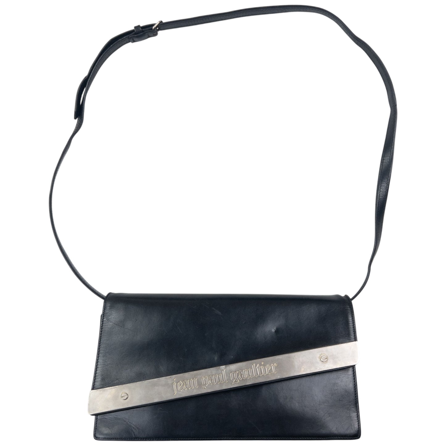 Vintage Jean Paul Gaultier Embossed Crossbody Bag