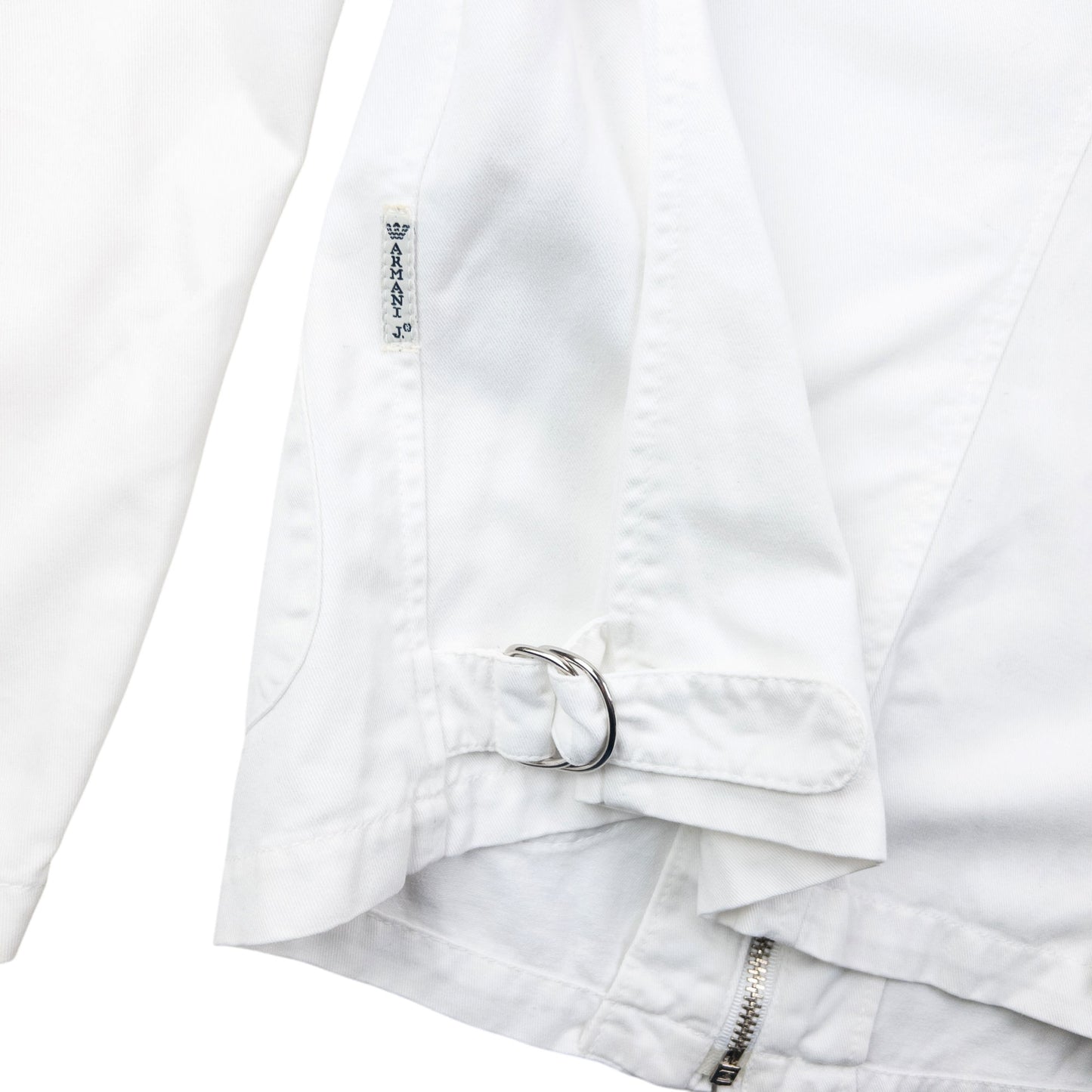 Vintage 90s Armani Jeans Zip Up Jacket Womens Size S