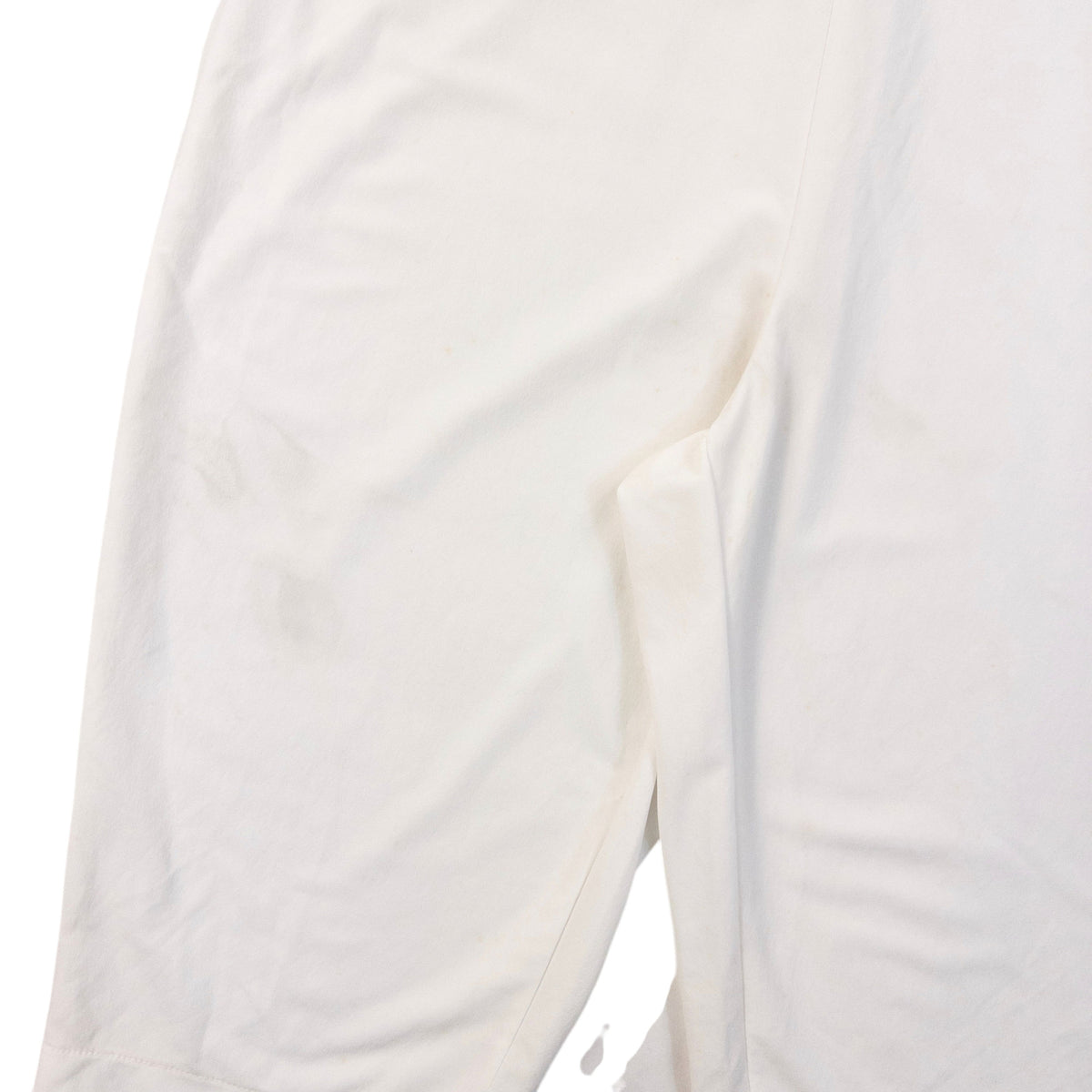 Vintage 1990 Comme Des Garçons Sleeveless Cropped Jumpsuit in white (polyester), photo 7